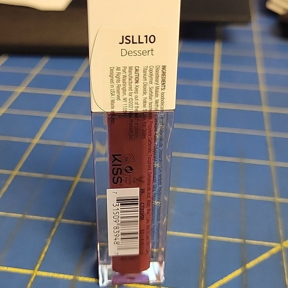 KISS Joah Endless Longwear Lip Color JSLL10 Dessert New Sealed Tube